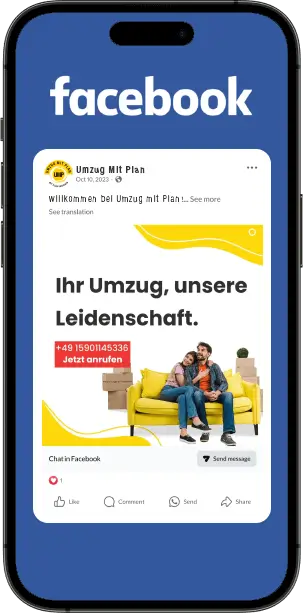 Folgen Sie Umzug Mit Plan auf Facebook